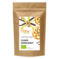 CUKIER WANILIOWY BIO 100 g - BATOM