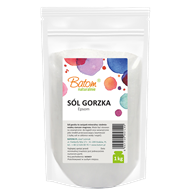 SÓL GORZKA EPSOM (KĄPIELOWA) 1 kg - BATOM