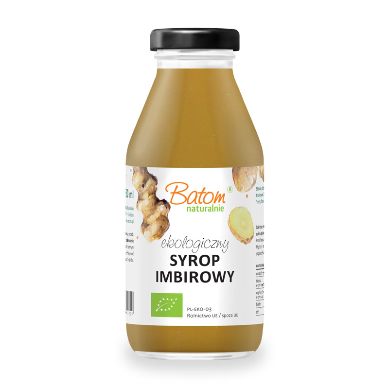 Syrop imbirowy bio 330 ml