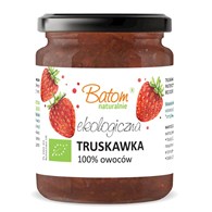 TRUSKAWKA 100 % BEZ DODATKU CUKRÓW BIO 260 g - BATOM