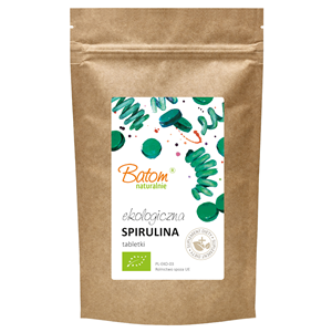 SPIRULINA BIO (400 mg) 625 TABLETEK - BATOM