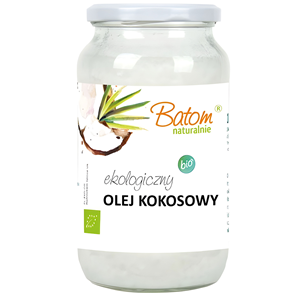 OLEJ KOKOSOWY VIRGIN BIO 1 L - BATOM