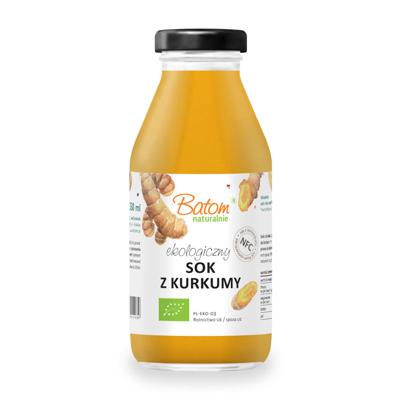 Sok z kurkumy nfc bio 330 ml