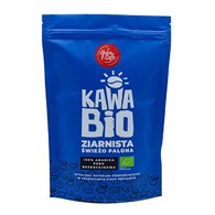 KAWA ZIARNISTA BEZKOFEINOWA ARABICA 100 % BIO 250 g - QUBA CAFFE