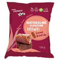 KRÓWKI SŁODZONE AGAWĄ I DAKTYLAMI BEZMLECZNE BEZGLUTENOWE BIO 150 g - ME GUSTO (SUPER KRÓWKA)