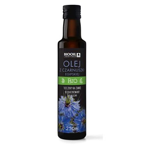 OLEJ Z CZARNUSZKI FILTROWANY TŁOCZONY NA ZIMNO BIO 250 ml - BIOOIL