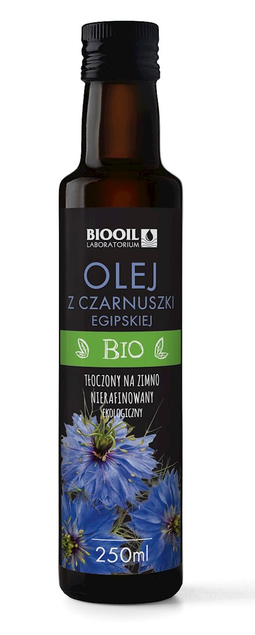 Olej z czarnuszki tłoczony na zimno bio 250 ml