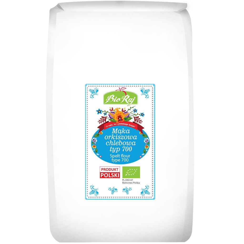 Mąka orkiszowa chlebowa typ 700 bio (polska) 1 kg