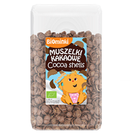 MUSZELKI KAKAOWE BIO 300 g - BIOMINKI