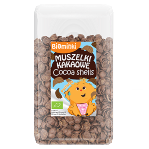 MUSZELKI KAKAOWE BIO 300 g - BIOMINKI
