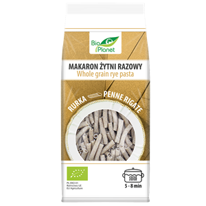 MAKARON (ŻYTNI RAZOWY) RURKA BIO 400 g - BIO PLANET