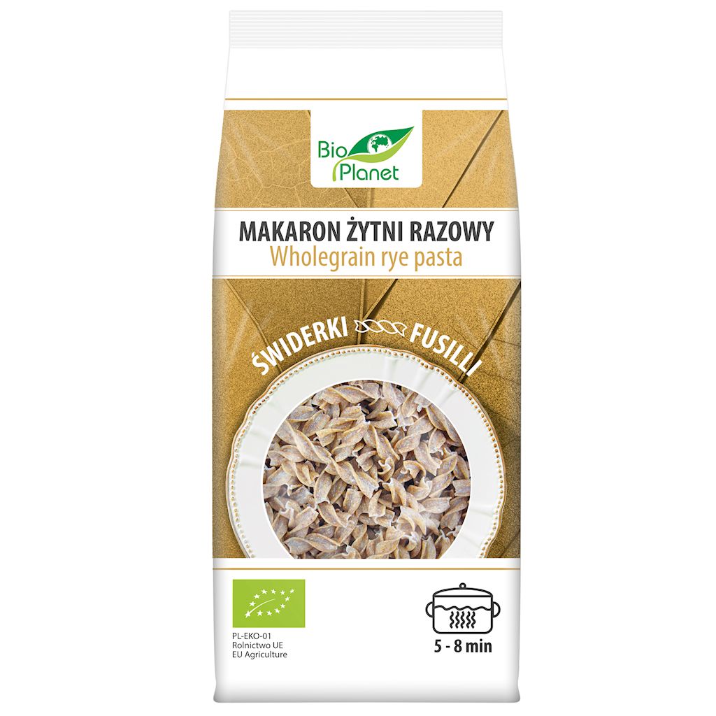 Makaron (żytni razowy) świderki bio 400 g