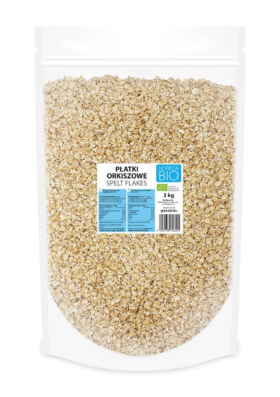 Płatki orkiszowe bio 3 kg
