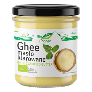 MASŁO KLAROWANE GHEE BIO 250 g (263 ml) - BIO PLANET