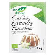 CUKIER Z WANILIĄ BOURBON BIO 15 g - BIO PLANET