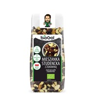 MIESZANKA STUDENCKA Z ŻURAWINĄ BIO 150 g - BIOGOL