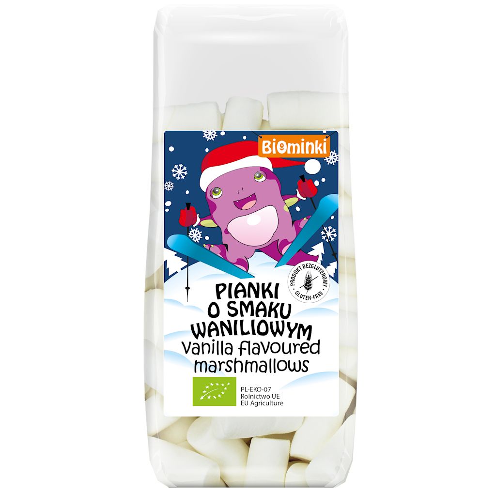 Pianki o smaku waniliowym bezglutenowe bio 120 g