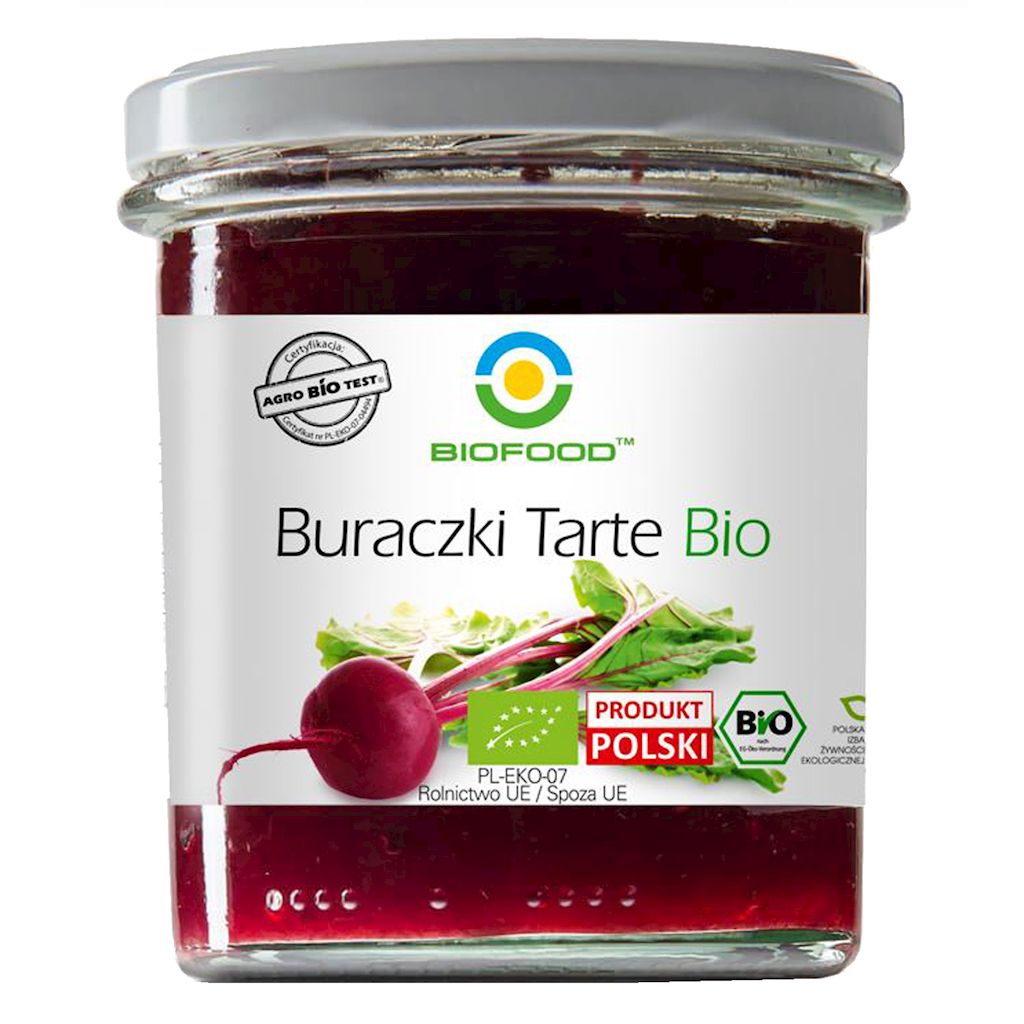 Buraczki tarte bezglutenowe bio 280 g