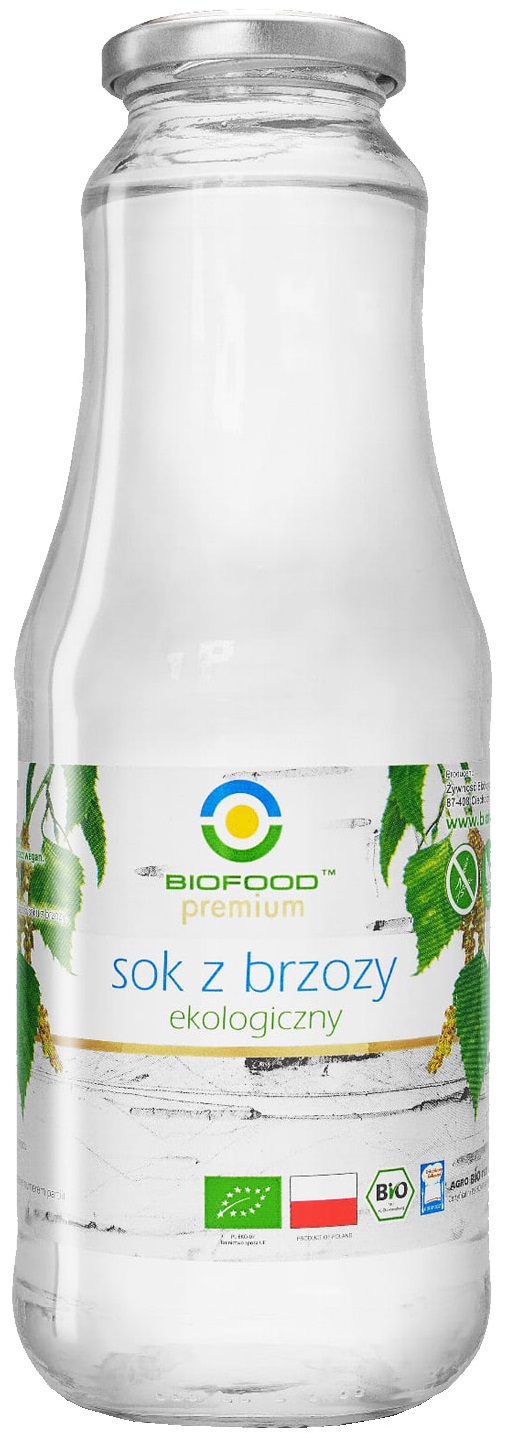 Sok z brzozy bezglutenowy bio 1 l