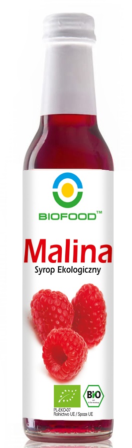 Syrop malinowy bio 250 ml