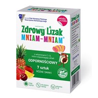 LIZAKI MIX SMAKÓW Z WITAMINAMI NA ODPORNOŚĆ BEZGLUTENOWY (7 szt.) 42 g - MNIAM MNIAM STARPHARMA