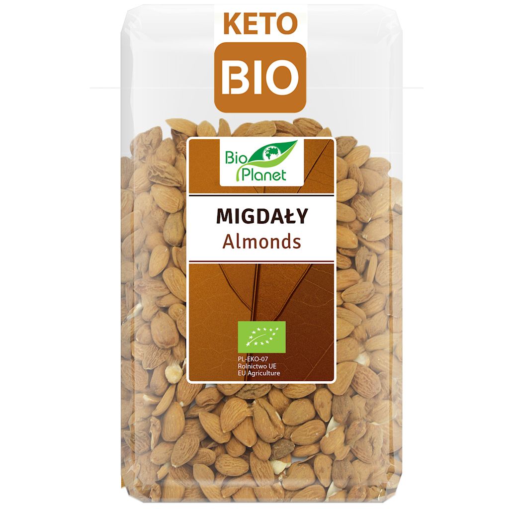 Migdały bio 1 kg