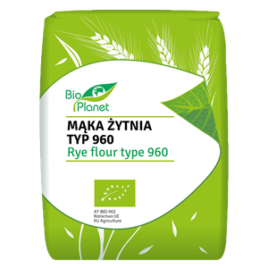 MĄKA ŻYTNIA TYP 960 BIO 1 kg - BIO PLANET