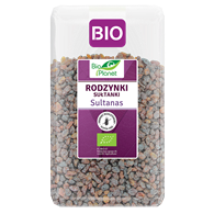RODZYNKI SUŁTANKI BEZGLUTENOWE BIO 1 kg - BIO PLANET