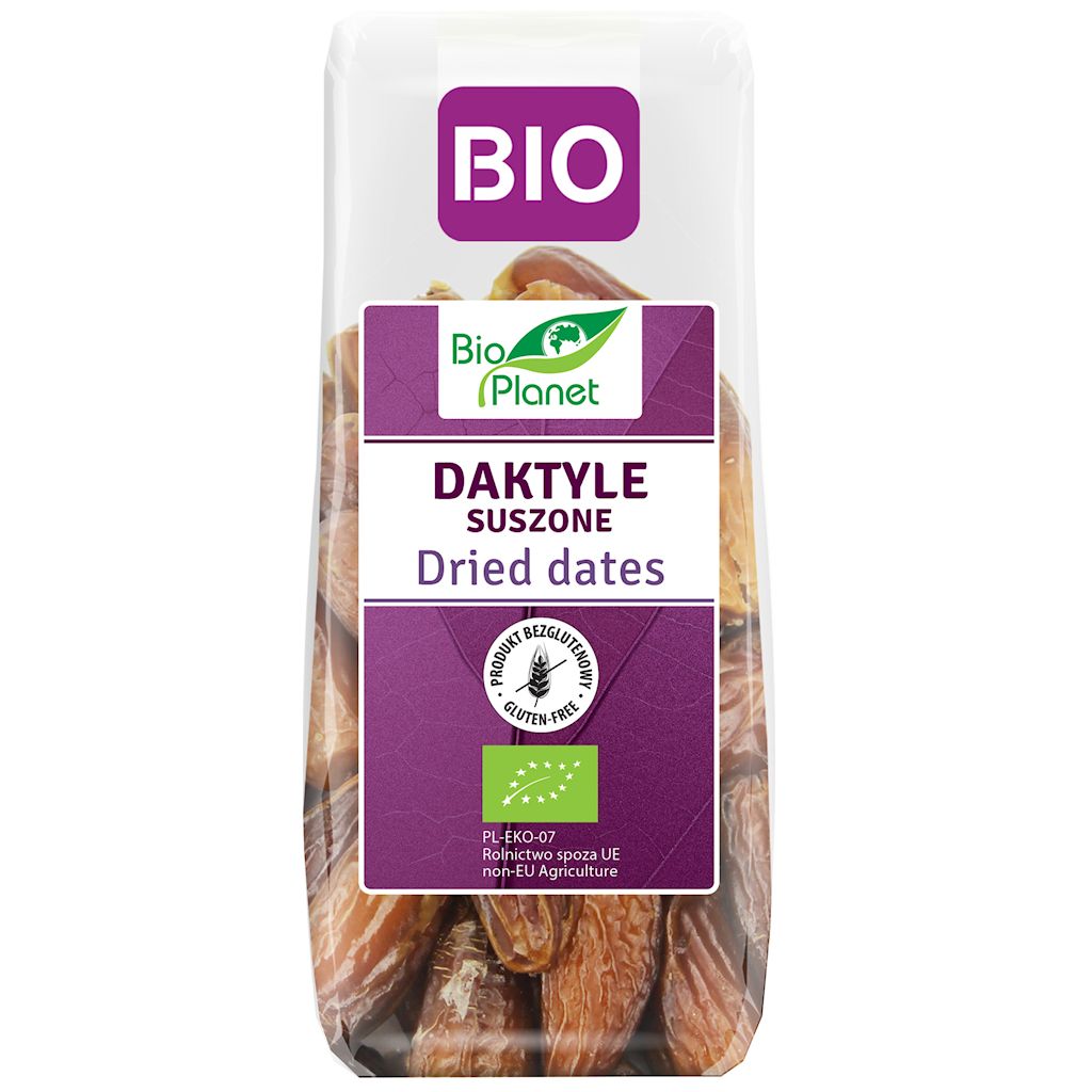 Daktyle suszone bezglutenowe bio 150 g