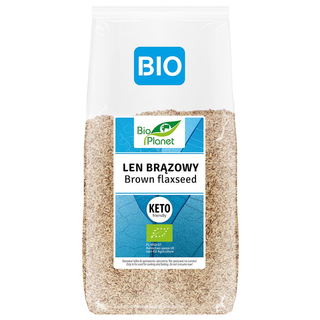 Len brązowy (siemię lniane) bio 400 g