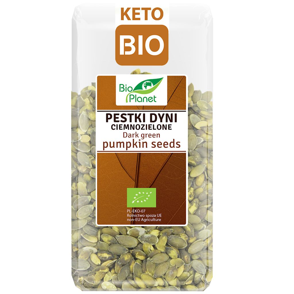Pestki dyni ciemnozielone bio 350 g