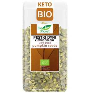 PESTKI DYNI CIEMNOZIELONE BIO 350 g - BIO PLANET