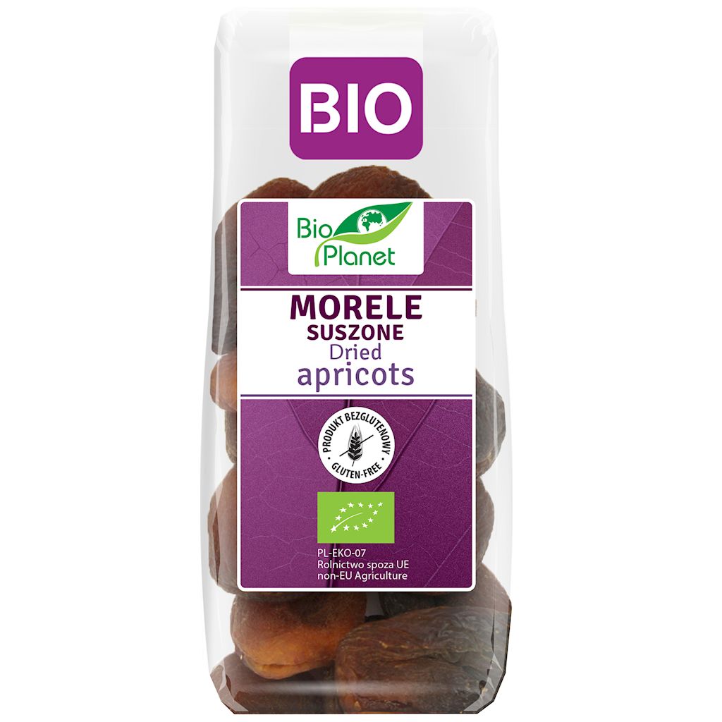 Morele suszone bezglutenowe bio 150 g