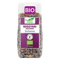 RODZYNKI SUŁTANKI BEZGLUTENOWE BIO 200 g - BIO PLANET