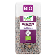 RODZYNKI SUŁTANKI BEZGLUTENOWE BIO 400 g - BIO PLANET