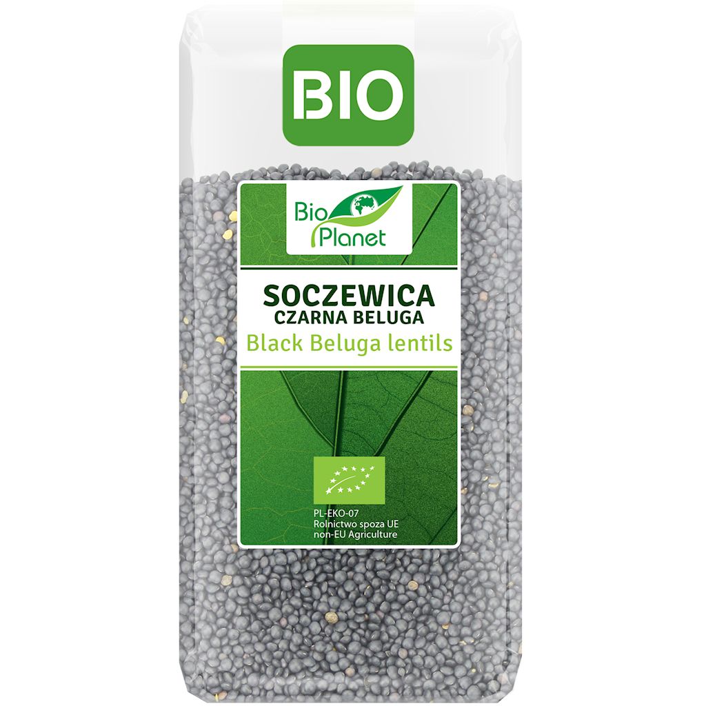 Soczewica czarna beluga bio 400 g