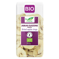 JABŁKA SUSZONE KRĄŻKI BEZGLUTENOWE BIO 100 g - BIO PLANET