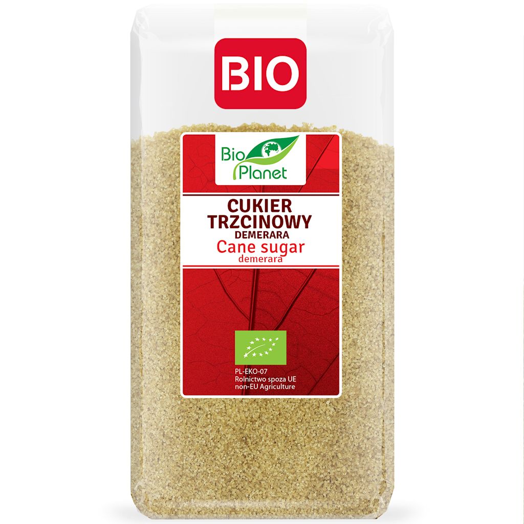 Cukier trzcinowy demerara bio 500 g