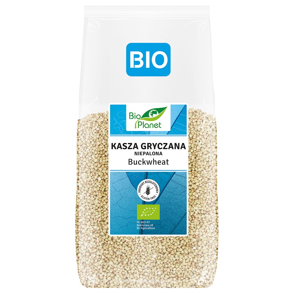 Kasza gryczana niepalona bezglutenowa bio 500 g