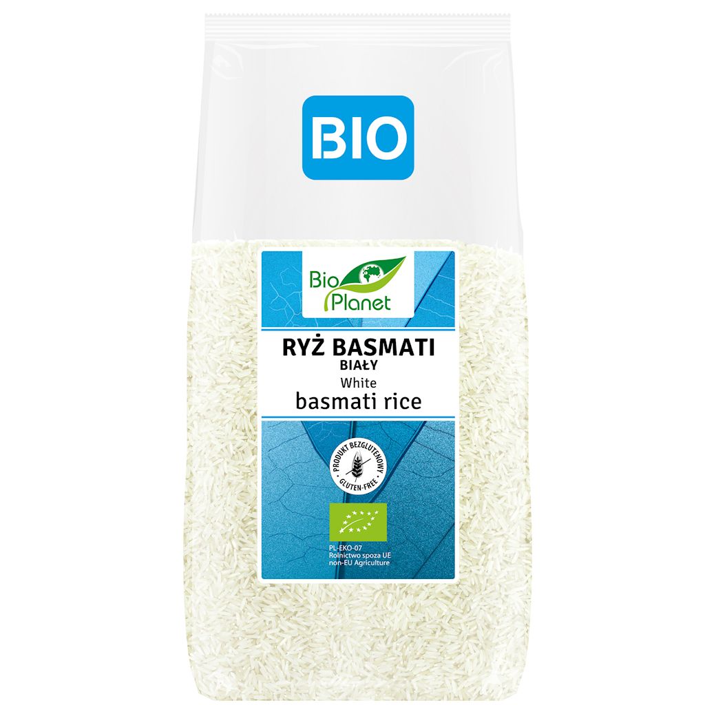Ryż basmati biały bezglutenowy bio 500 g