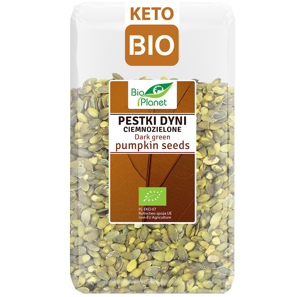 Pestki dyni ciemnozielone bio 1 kg