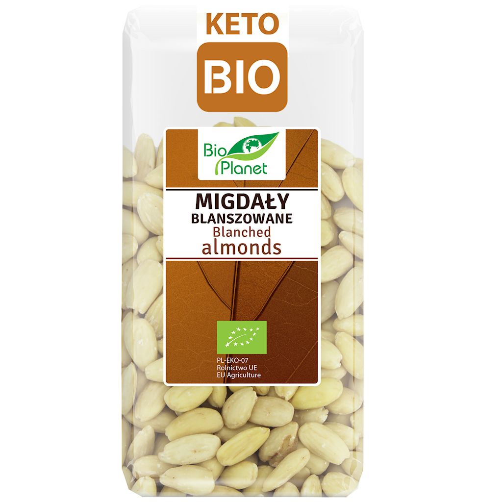 Migdały blanszowane bio 350 g