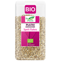 PŁATKI ORKISZOWE BIO 600 g - BIO PLANET