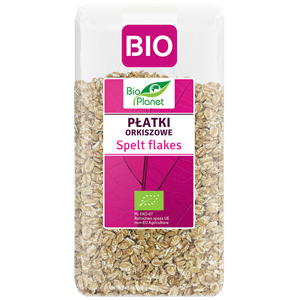 PŁATKI ORKISZOWE BIO 600 g - BIO PLANET