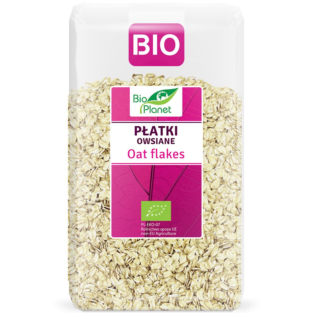 Płatki owsiane bio 600 g