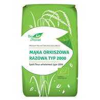 MĄKA ORKISZOWA RAZOWA TYP 2000 BIO 500 g - BIO PLANET