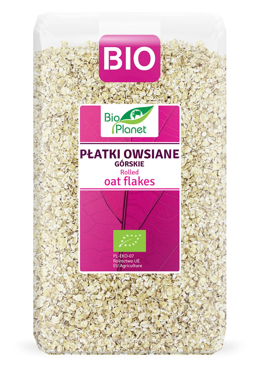 Płatki owsiane górskie bio 600 g