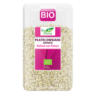 PŁATKI OWSIANE GÓRSKIE BIO 600 g - BIO PLANET