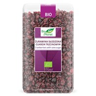 ŻURAWINA SŁODZONA CUKREM TRZCINOWYM BIO 1 kg - BIO PLANET