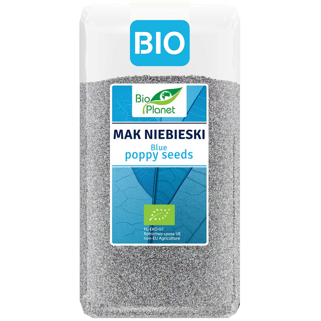 Mak niebieski bio 400 g